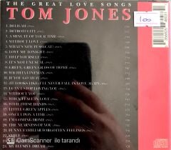 Tom Jones  / The Great Love Songs CD
