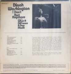 Dinah Washington - I Don't Hurt Anymore - LP
