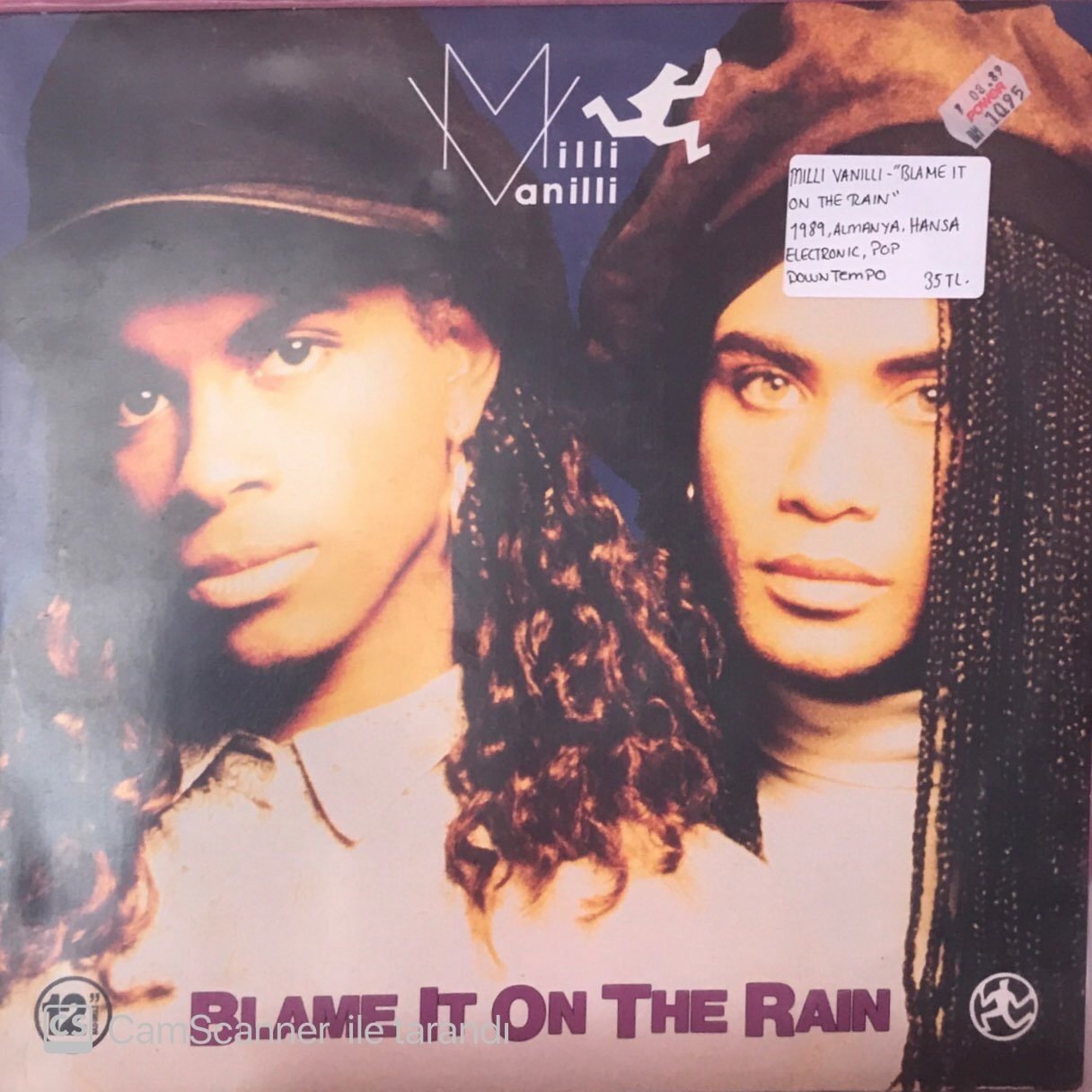 Milli Vanilli Blame It On The Rain MAXİ