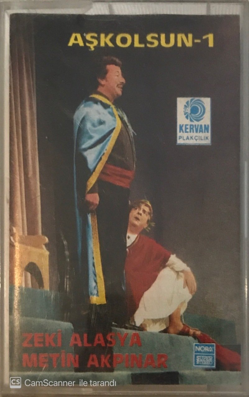 Zeki Alasya Metin Akpınar Aşkolsun 7 KASET