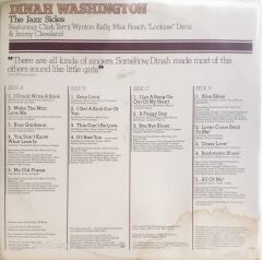 Dinah Washington - The Jazz Sides - Double LP