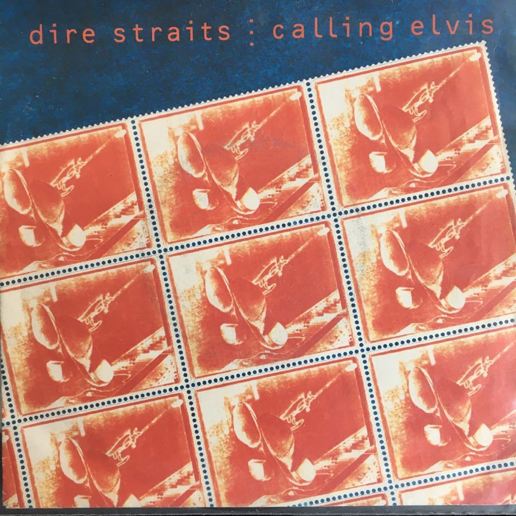 Dire Straits Calling Elvis 45lik