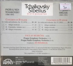 Tchaikovsy Sibelius Violin Concertos CD