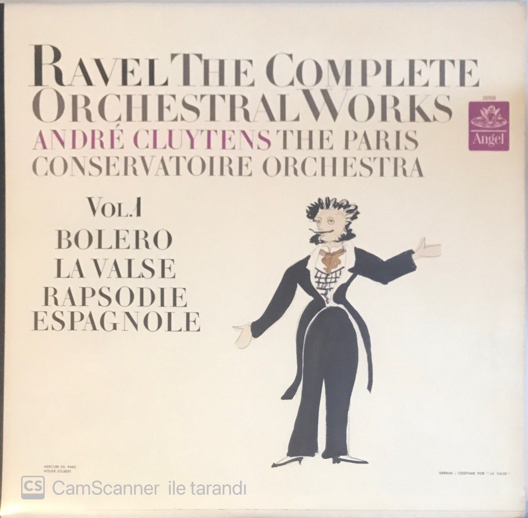 Ravel The Complete Orchestral Works LP