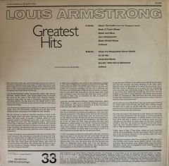 Louis Armstrong - Greatest Hits LP