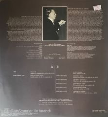 Prof. Dr. Nevzad Atlığ Klasik Türk Musikisi Kara İsmail Ağa LP