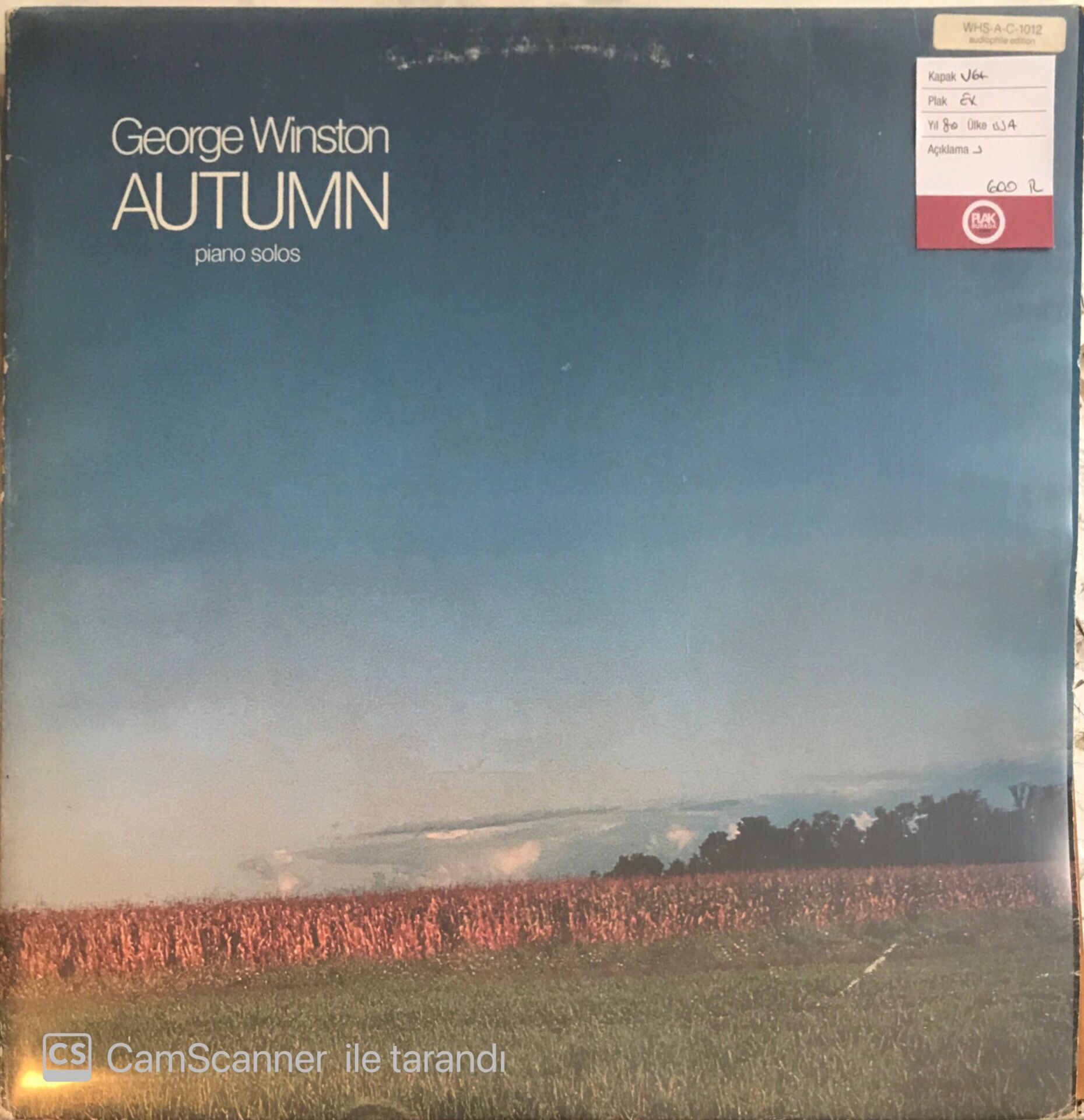 George Winston - Autumn LP