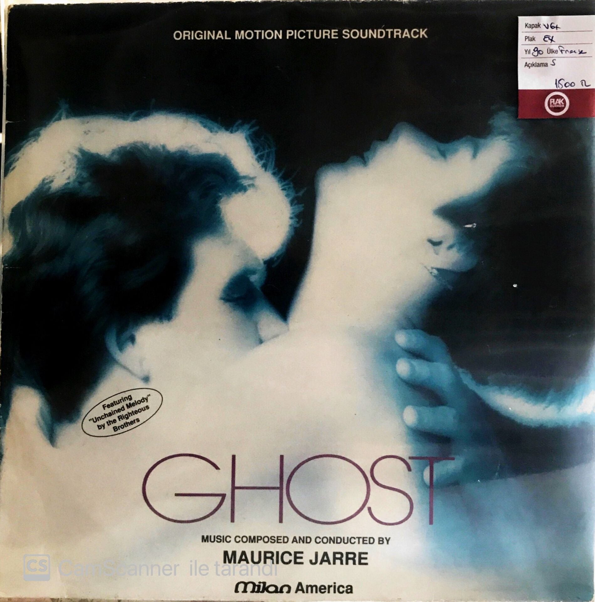 Original Motion Picture Soundtrack Ghost LP