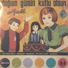 Çocuk Masalları Plakları Serisi ''Doğum Günün Kutlu Olsun'' 45lik