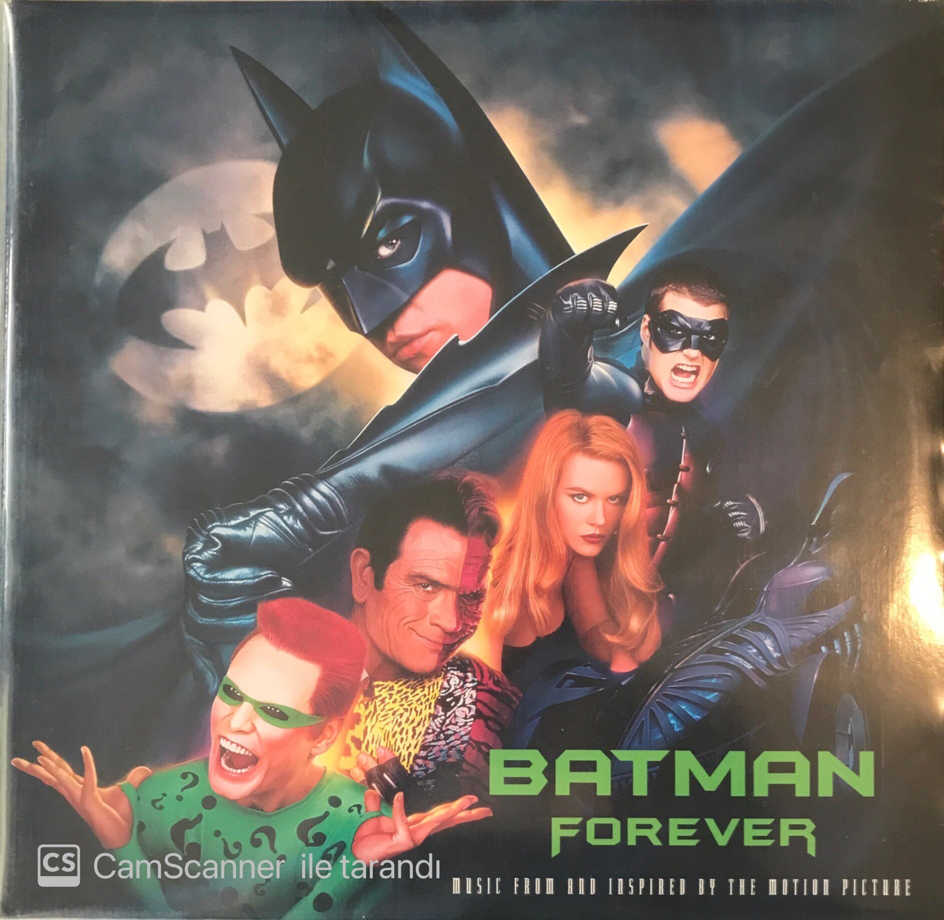 Batman Forever Music From And Inspired By The Motion Picture Double LP