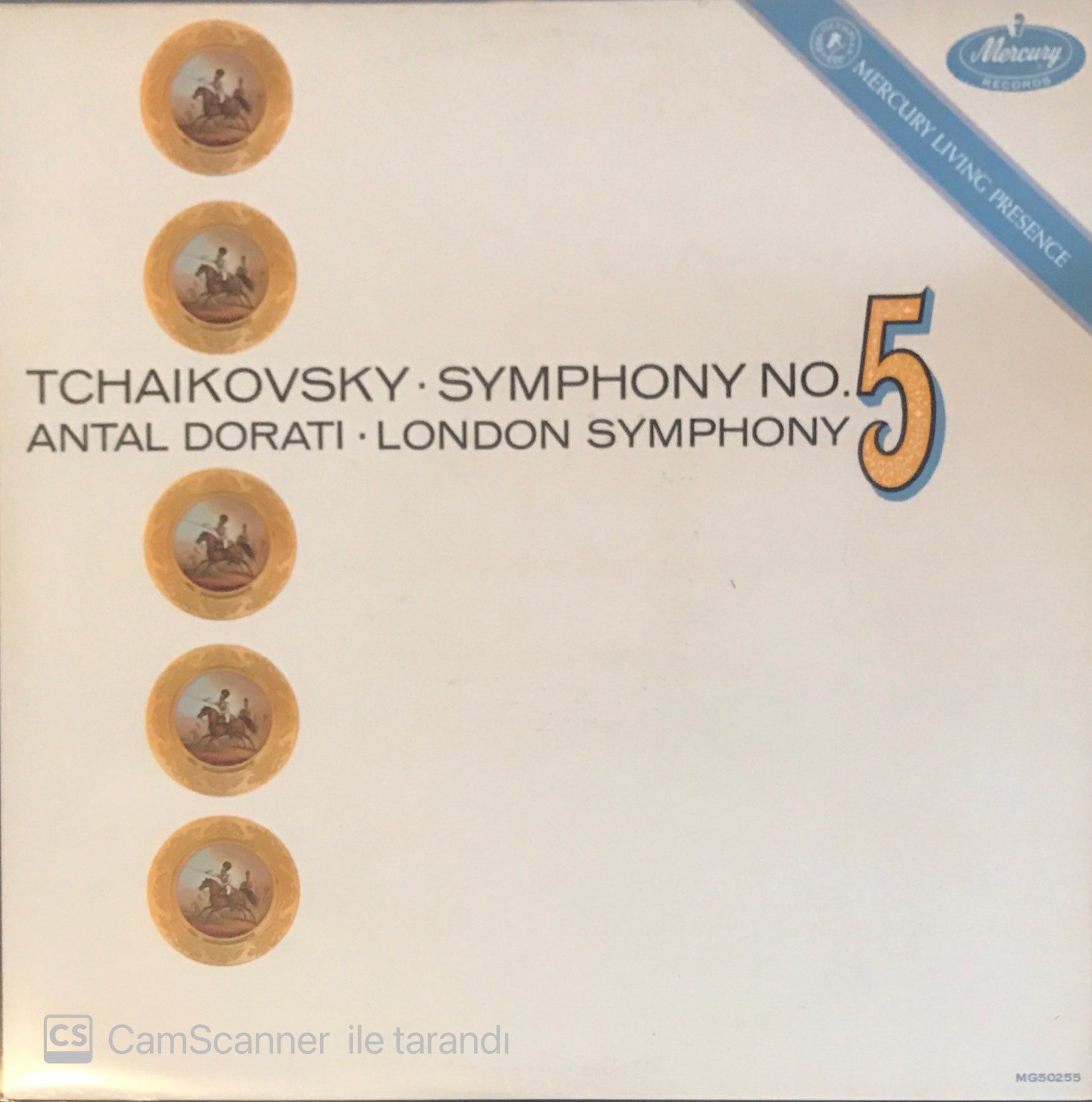 Tchaikovsky Symphony No. 5 Antal Dorati London Symphony LP