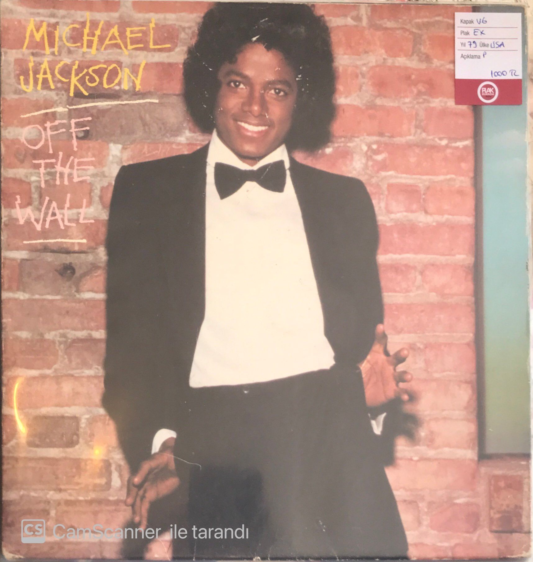 Michael Jackson Off The Wall LP
