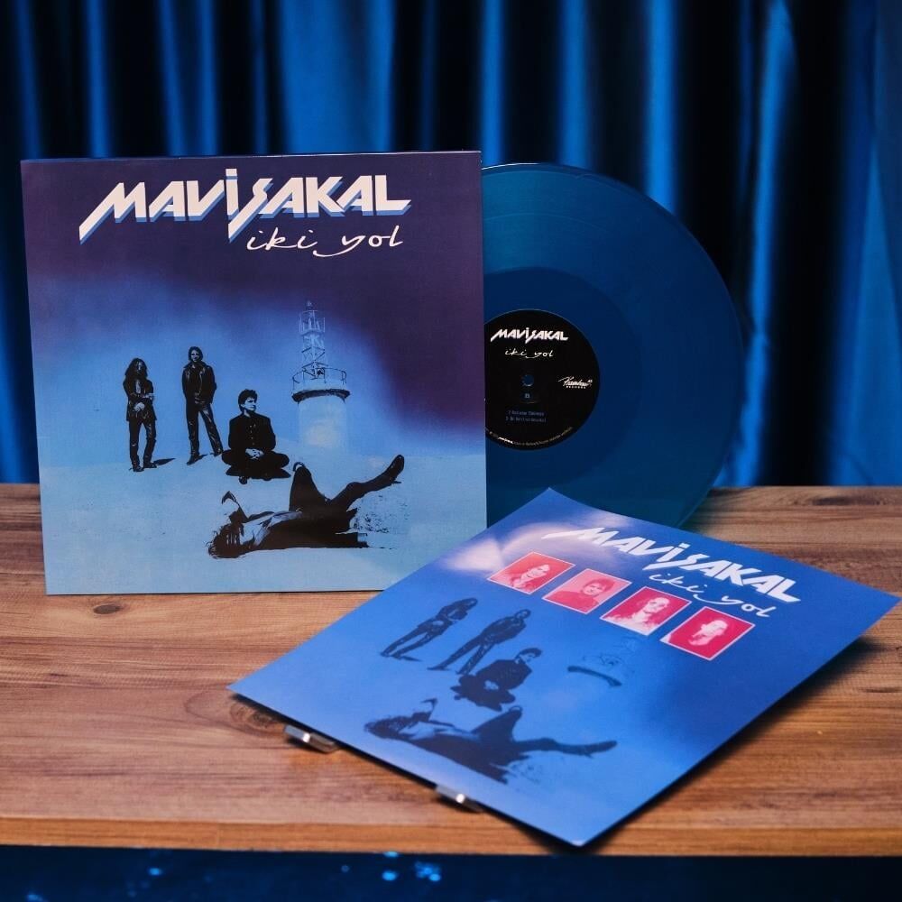 MAVİSAKAL – İKİ YOL 45 RPM EP MAVİ YARI SAYDAM RENK