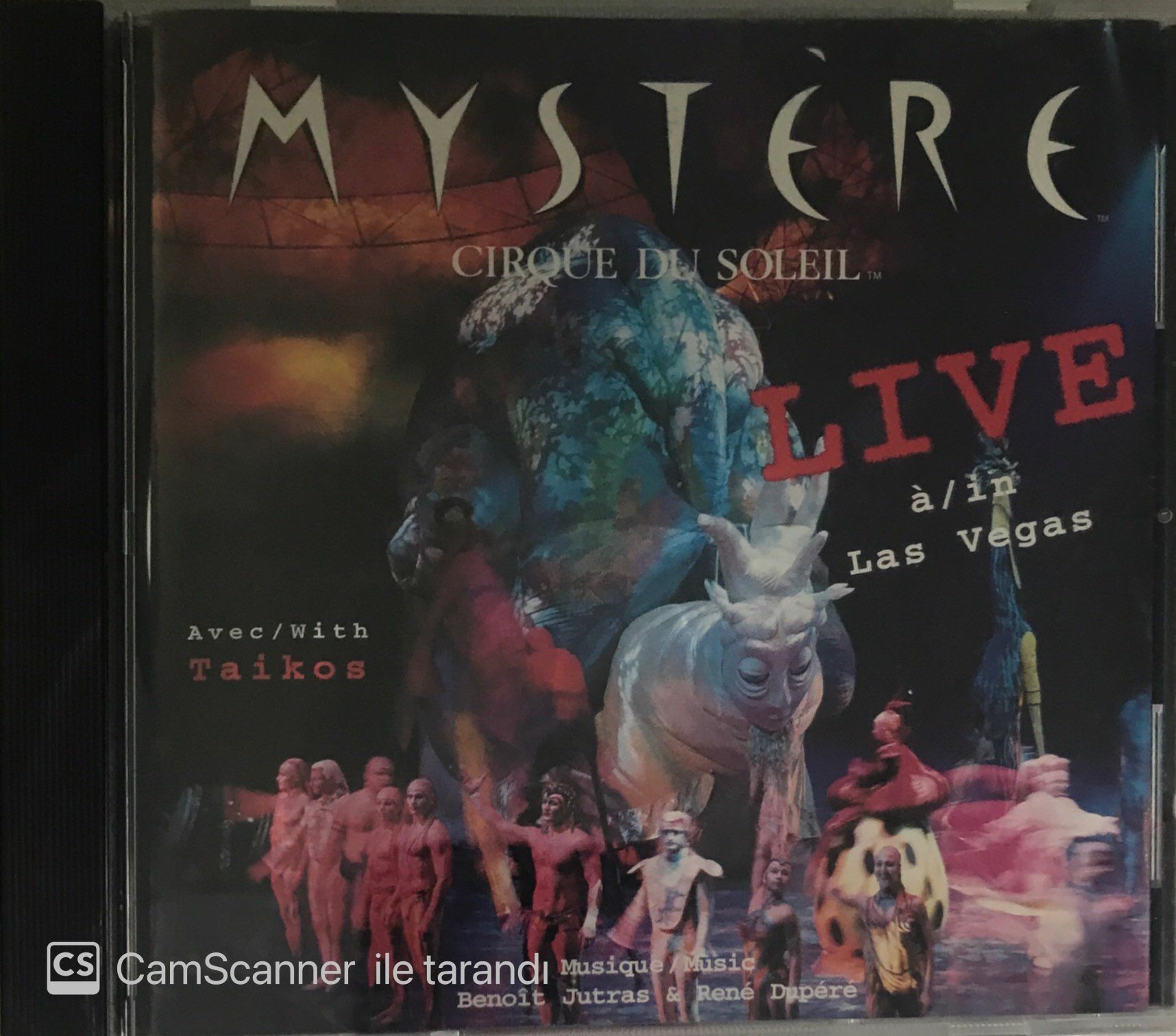 Mystere Cirque De Soleil Live CD