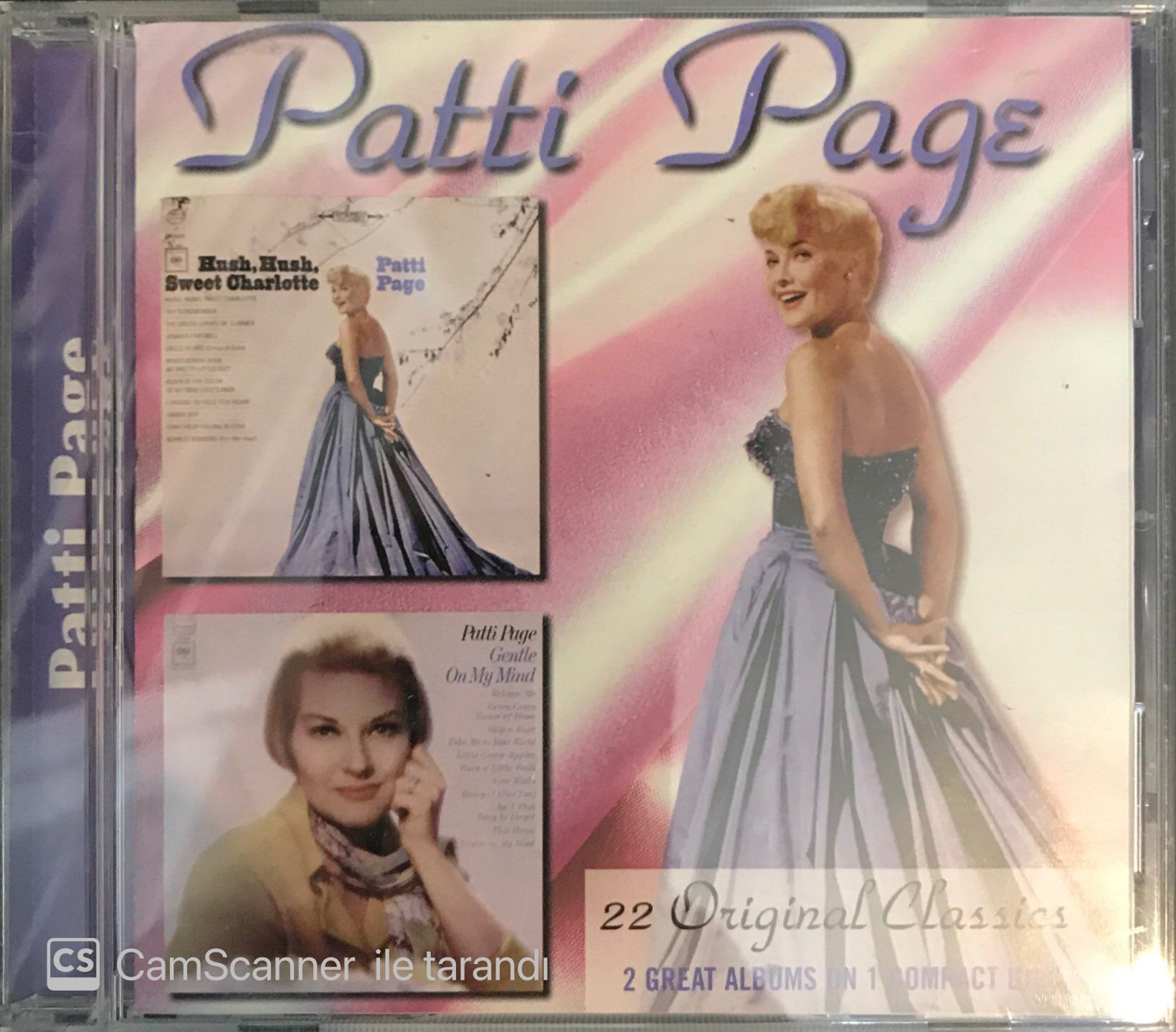 Patti Page - Hush Hush , Sweet Charlotte / Gentle On My Mind CD