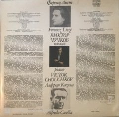Ferencz Liszt Alfredo Casella Victor Chouchkov - Piano LP