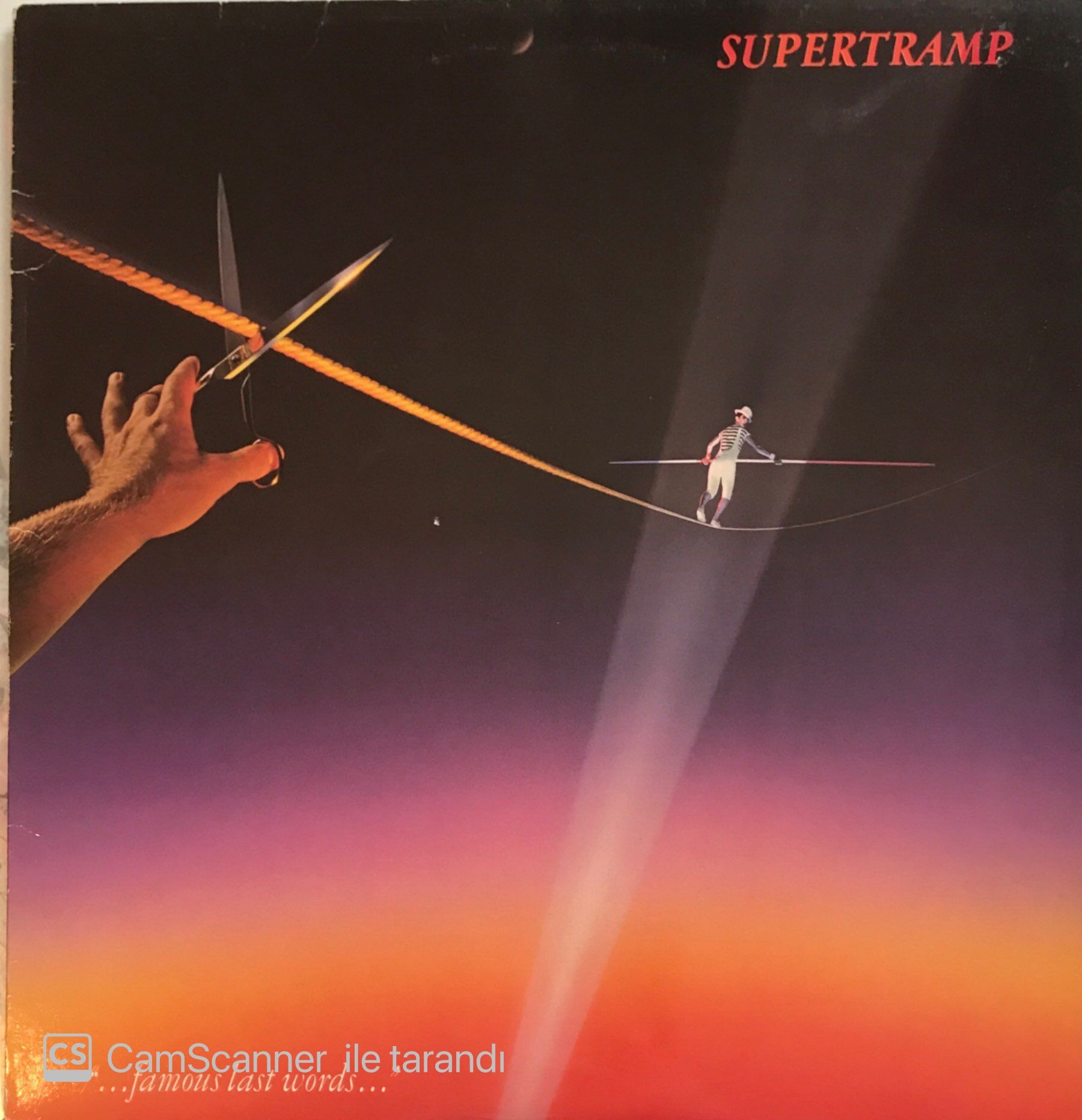 Supertramp ''...Famous Last Words'' LP