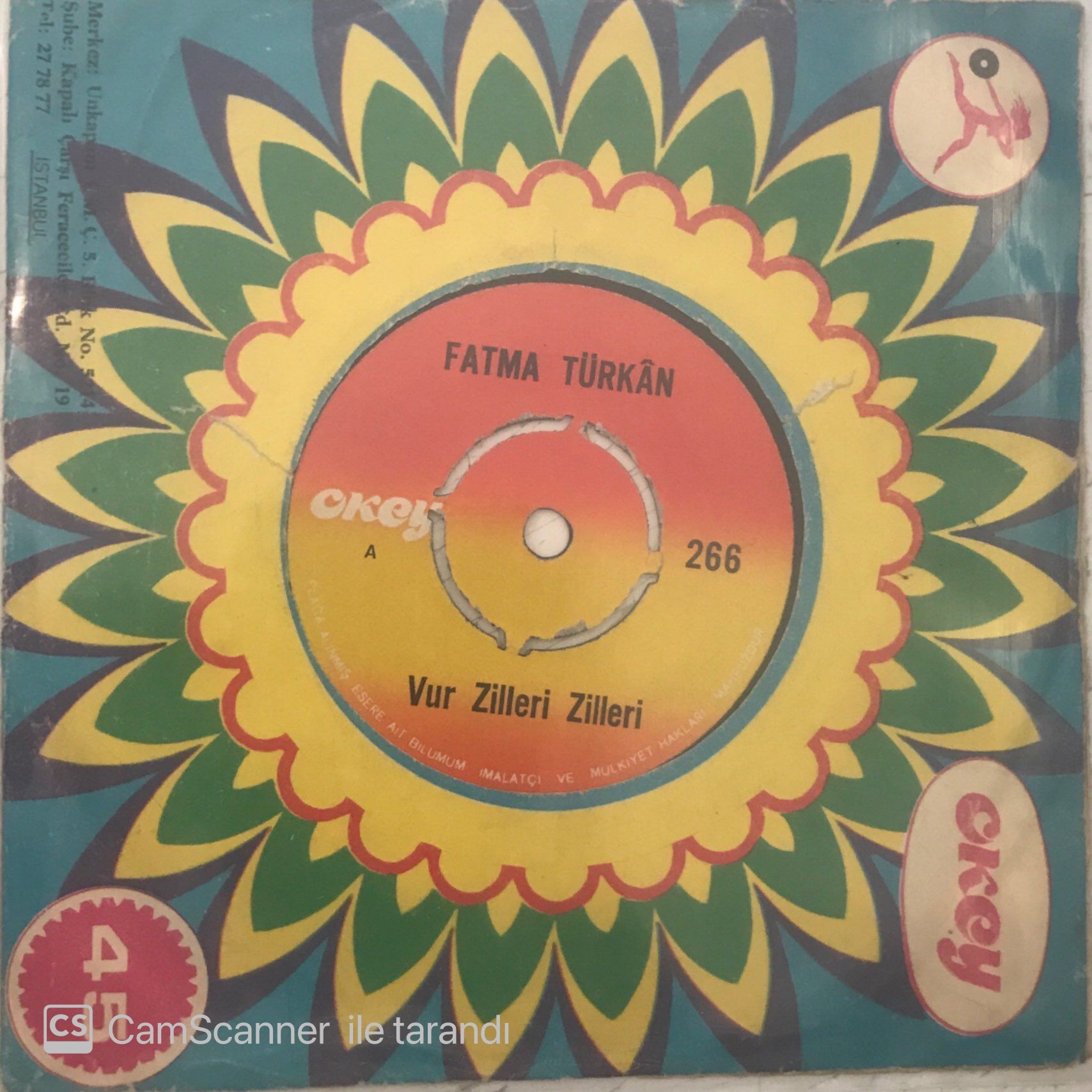 Fatma Türkan Vur Zilleri Zilleri 45lik