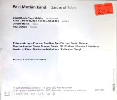 Paul Motion Band / Garden Of Eden CD