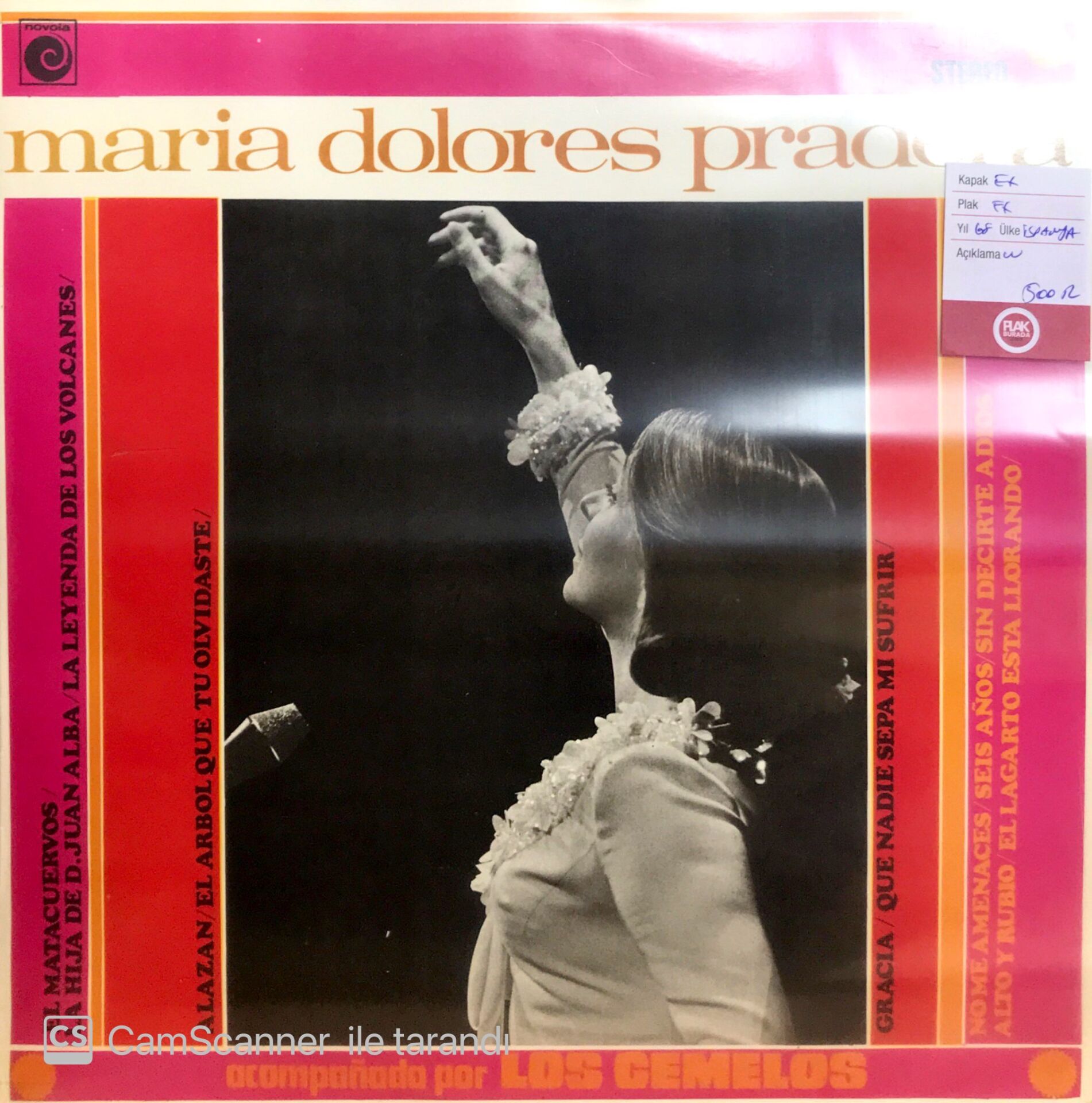 Maria Dolores Pradera LP