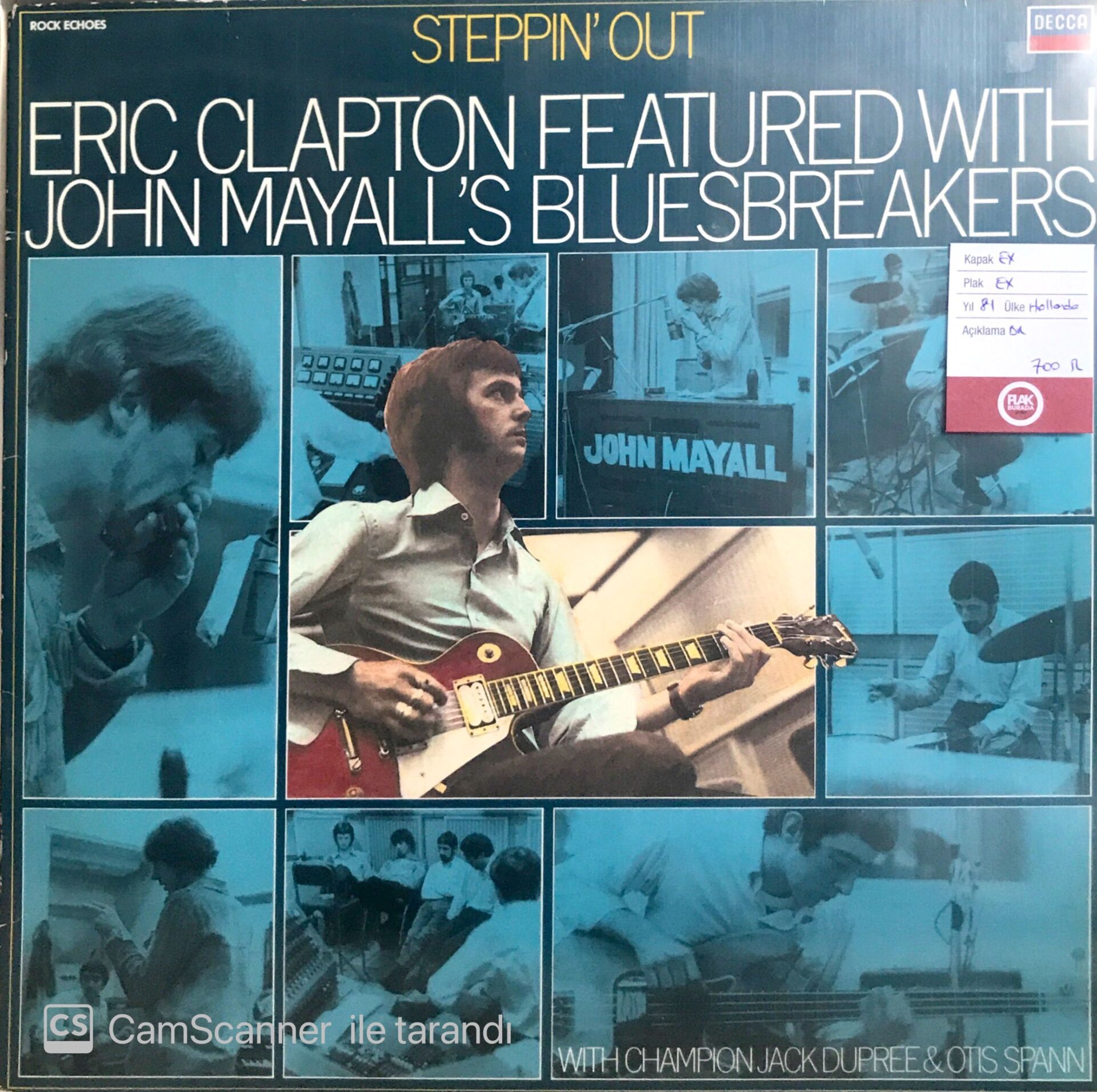 Eric Clapton / Steppin' Out LP