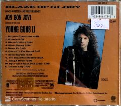 Jon Bon Jovi Blaze Of Glory / Young Guns II CD