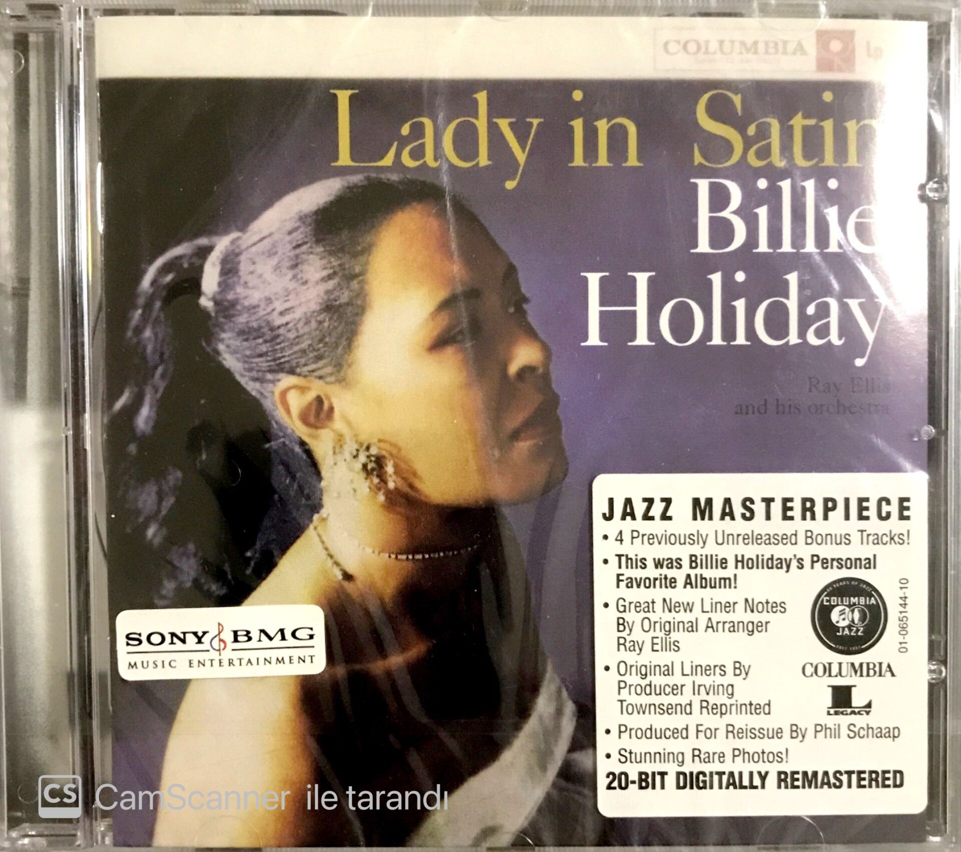 Billie Holiday Lady in Satin CD