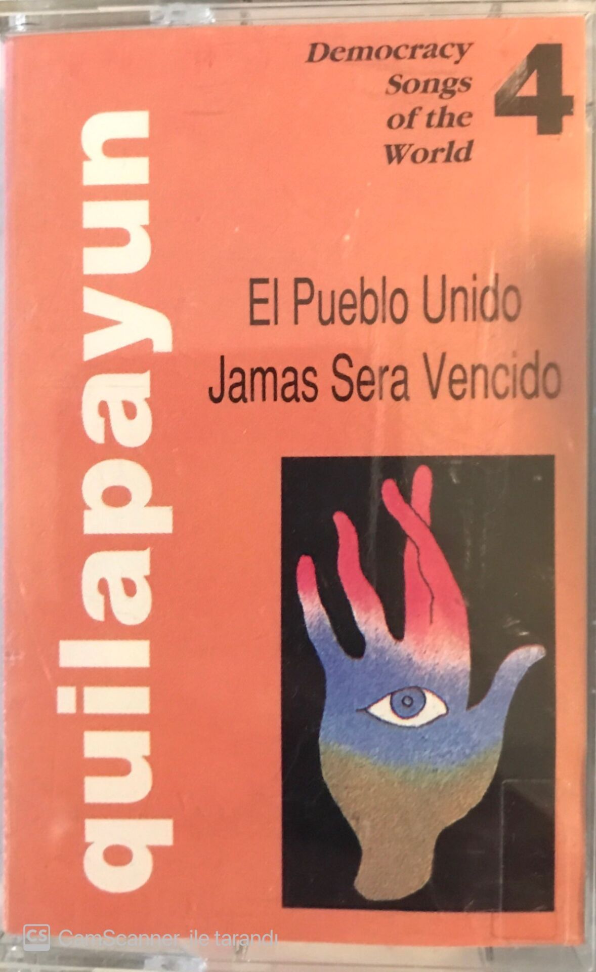 Quilapayun Democracy Songs Of The World 4 KASET