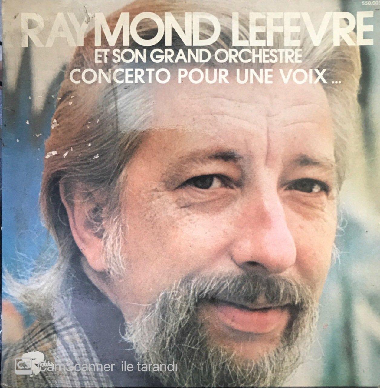 Raymond Lefevre Et Son Grand Orchestre Concerto Pour Une Voix LP