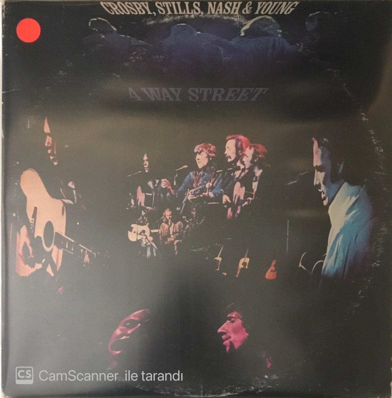 Crosby Stills Nash & Young 4 Way Street Double LP