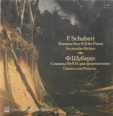 F. Schubert Sonatas Nos.9 11 For piano Svyatoslav Richter LP