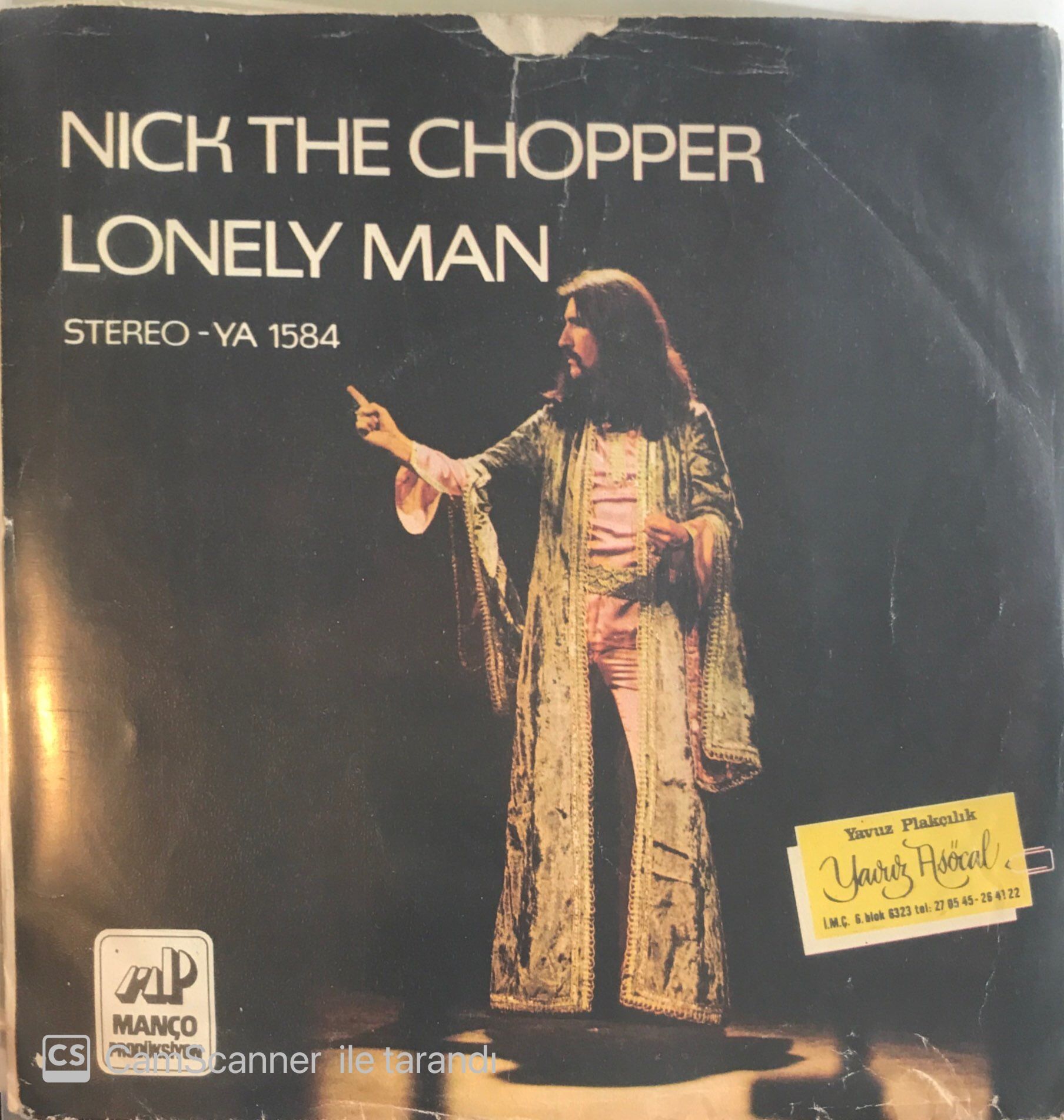 Barış Manço Nick The Chopper 45lik