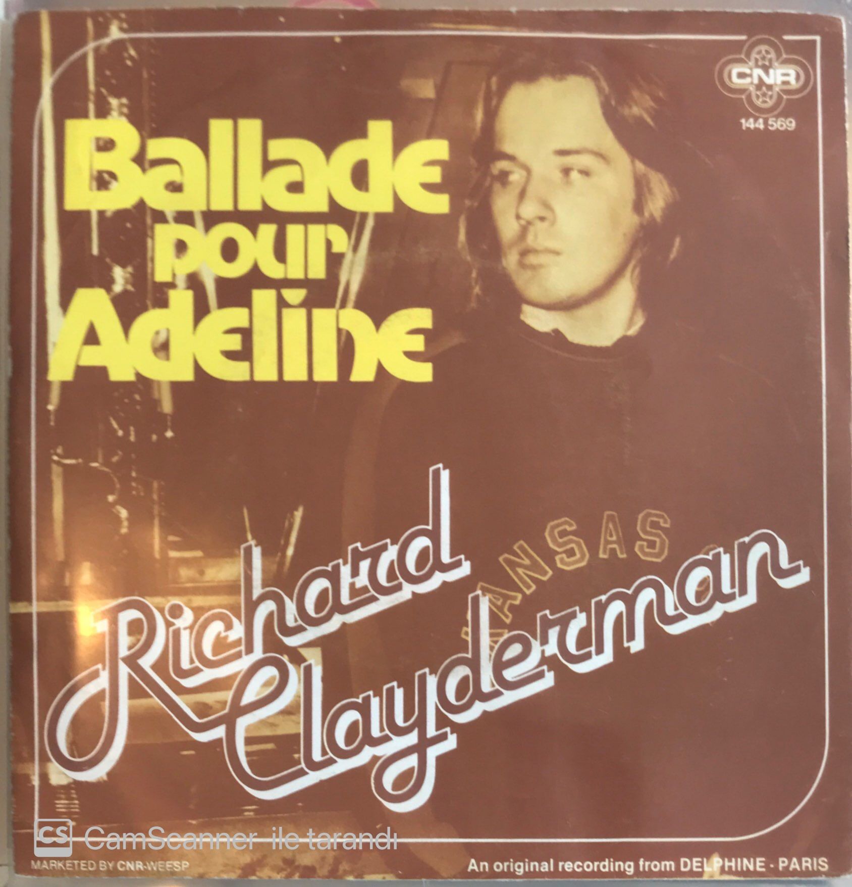 Richard Clayderman - Ballade Pour Adeline 45lik