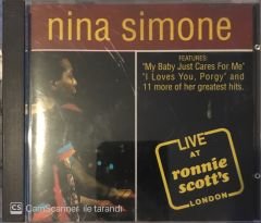 Nina Simone - Live At Ronnie Scott's London CD