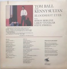 Tom Ball And Kenny Sultan Bloodshot Eyes LP