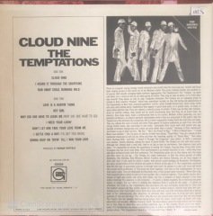 The Temptations Cloud Nine LP