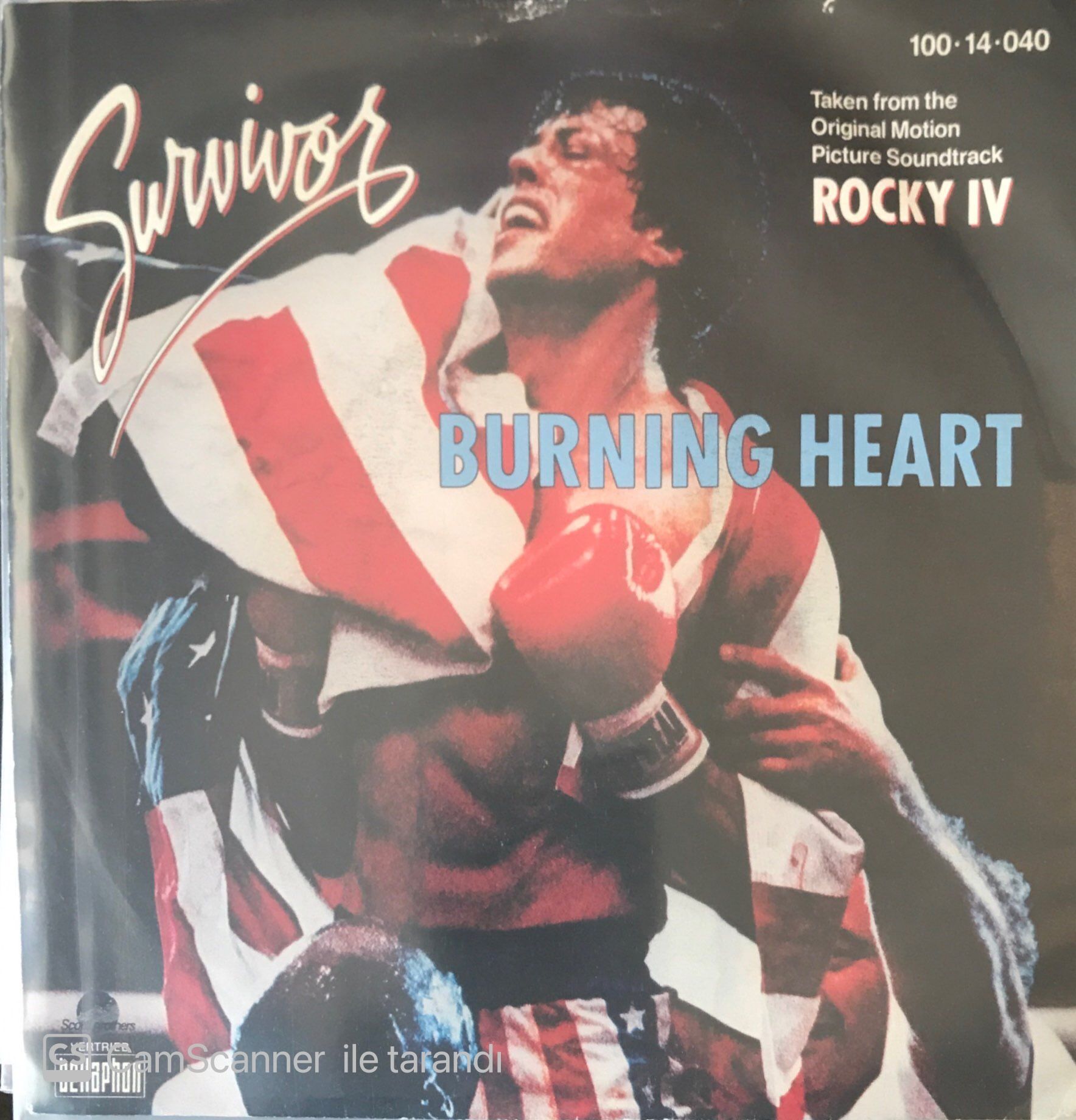 Survivor Rocky 4 Burning Heart 45lik