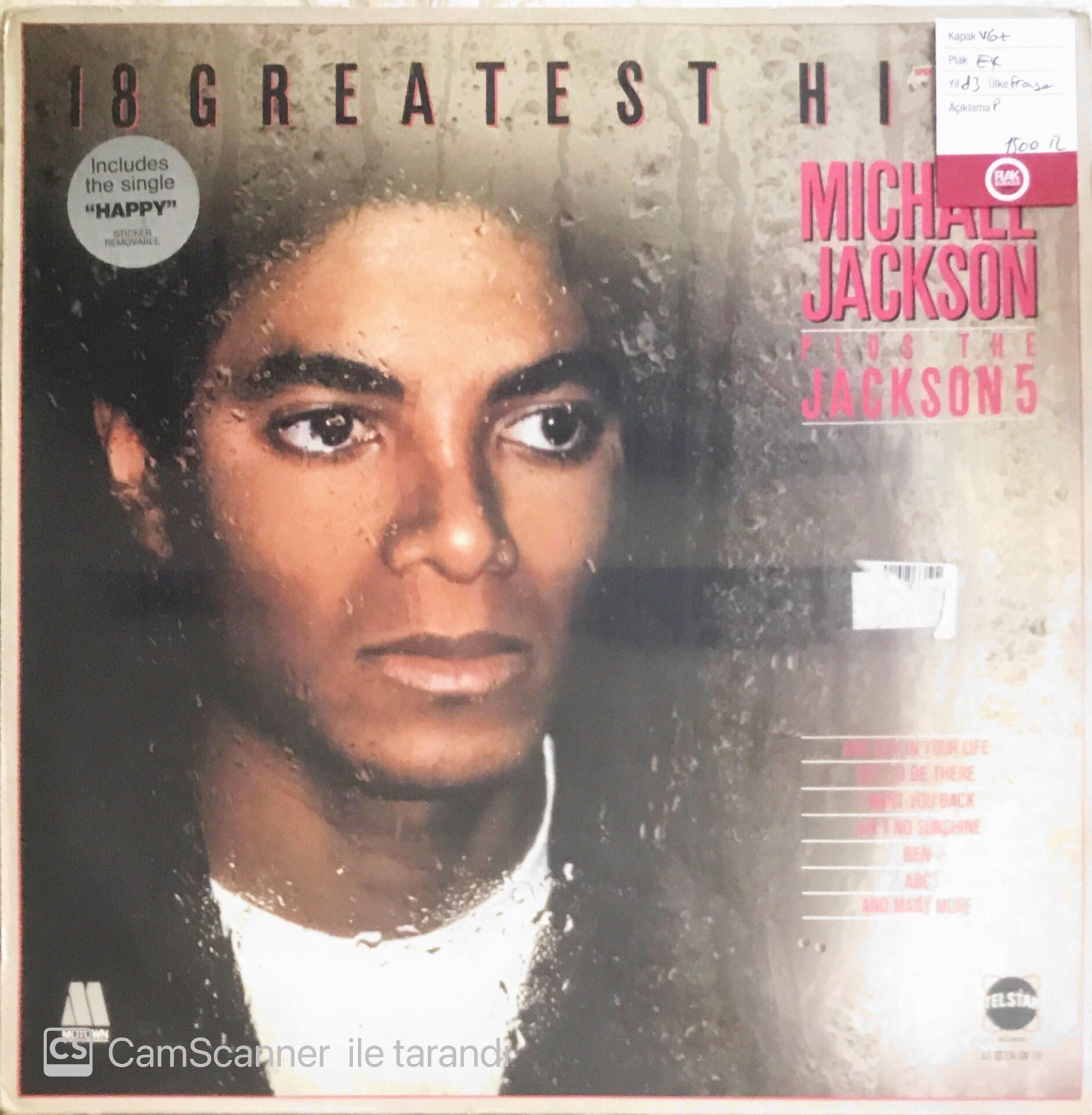 Michael Jackson & The Jackson 5 - 18 Greatest Hits - LP