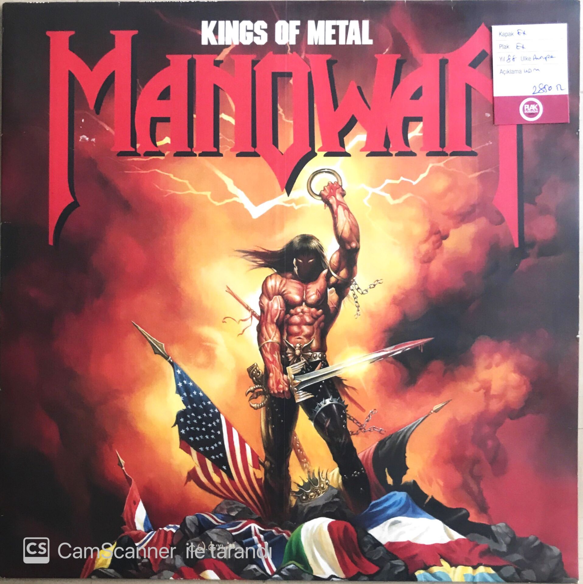 Manowar - Kings Of Metal - LP