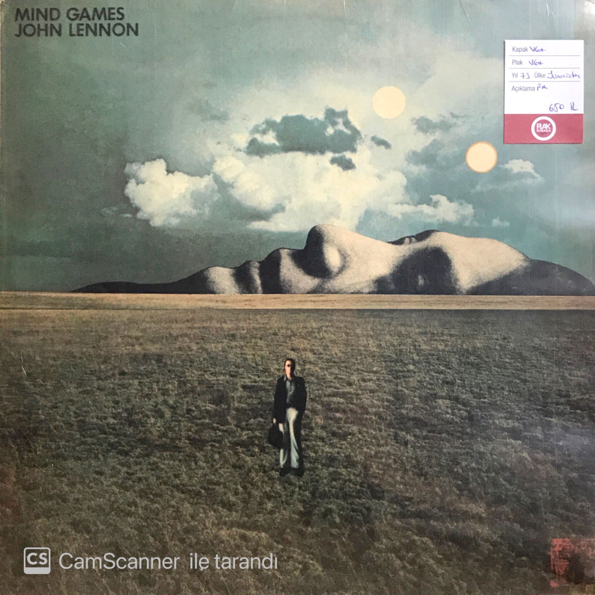 John Lennon / Mind Games LP