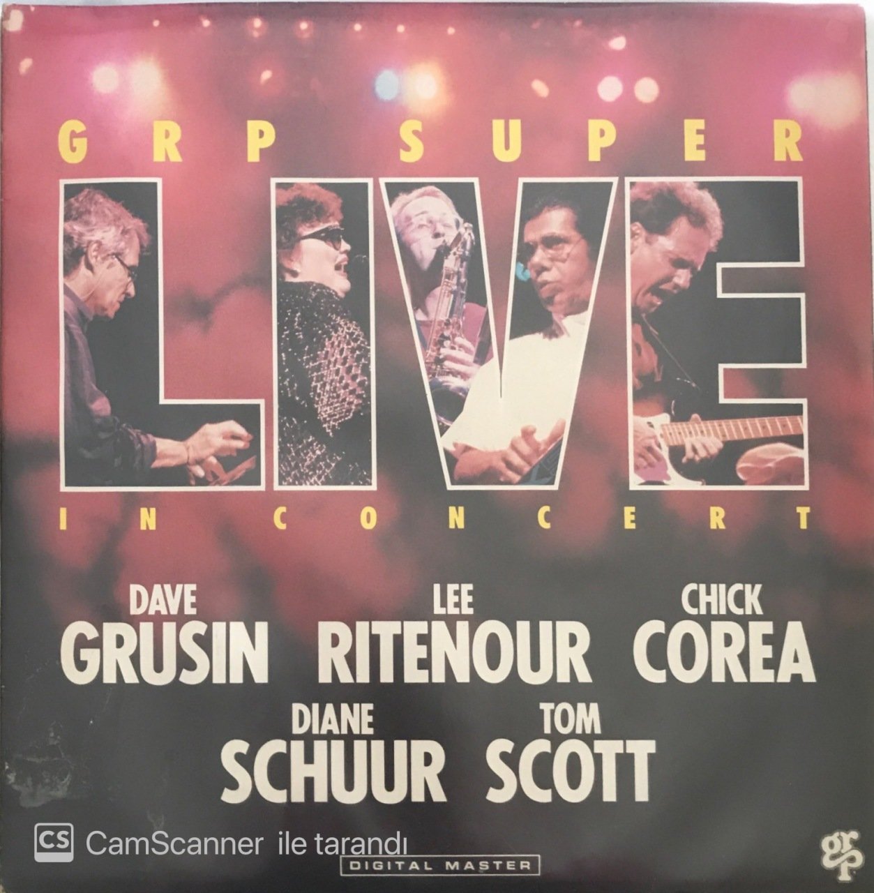 Chick Corea Elektric Band Grp Super Live Double LP