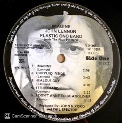 John Lennon / İmagine LP Poster+Kartpostal