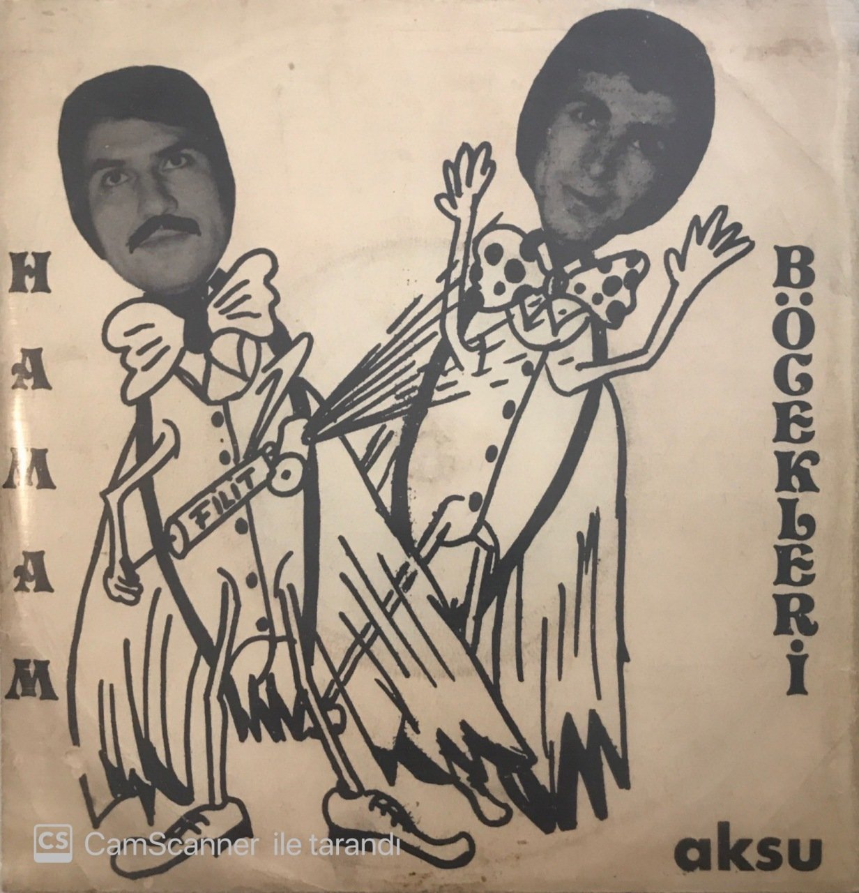 Hamam Böcekleri Bastır Karaoğlan 45lik