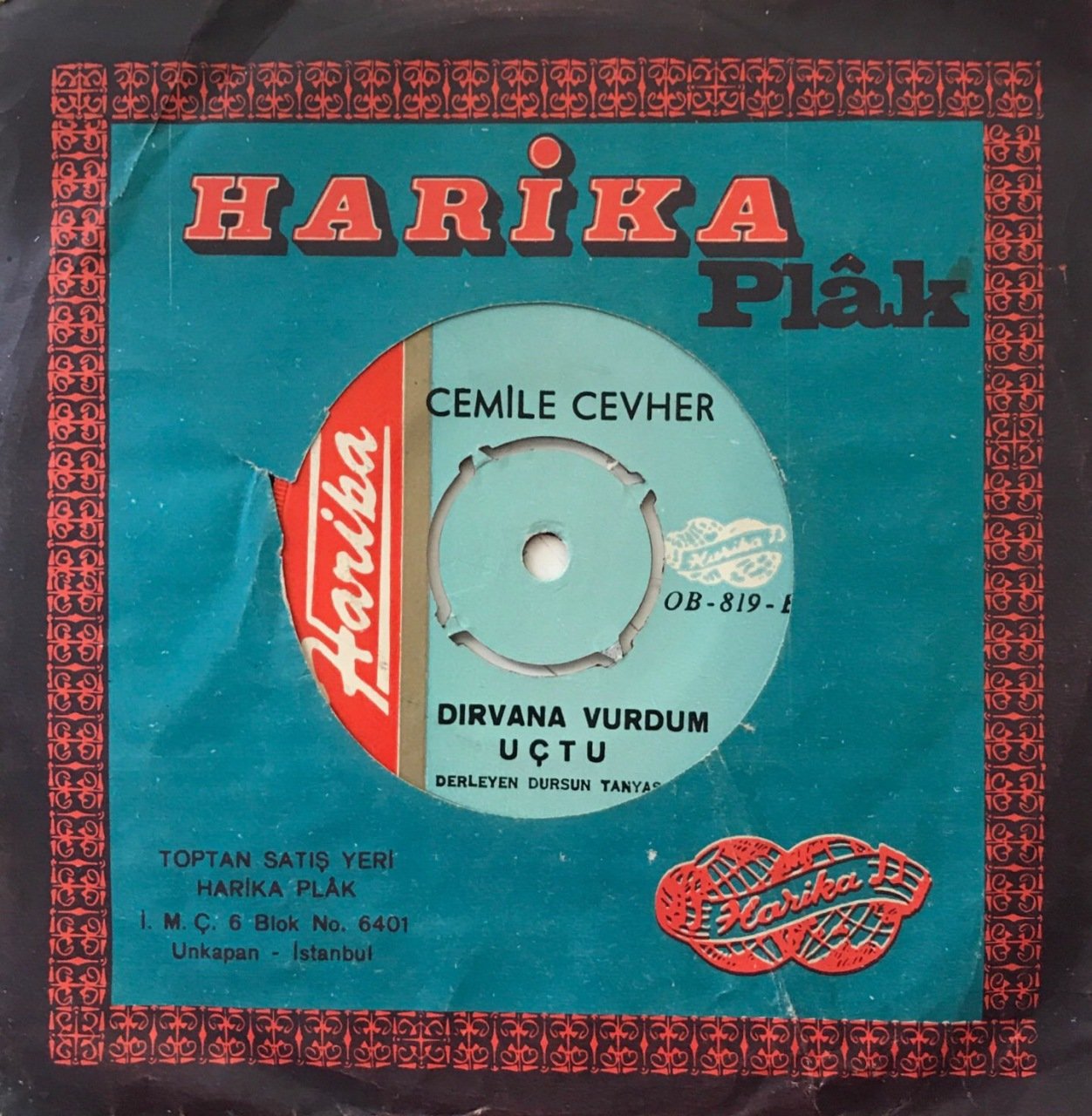 Cemile Cevher Biz Hepimiz Üç Kardaş 45lik