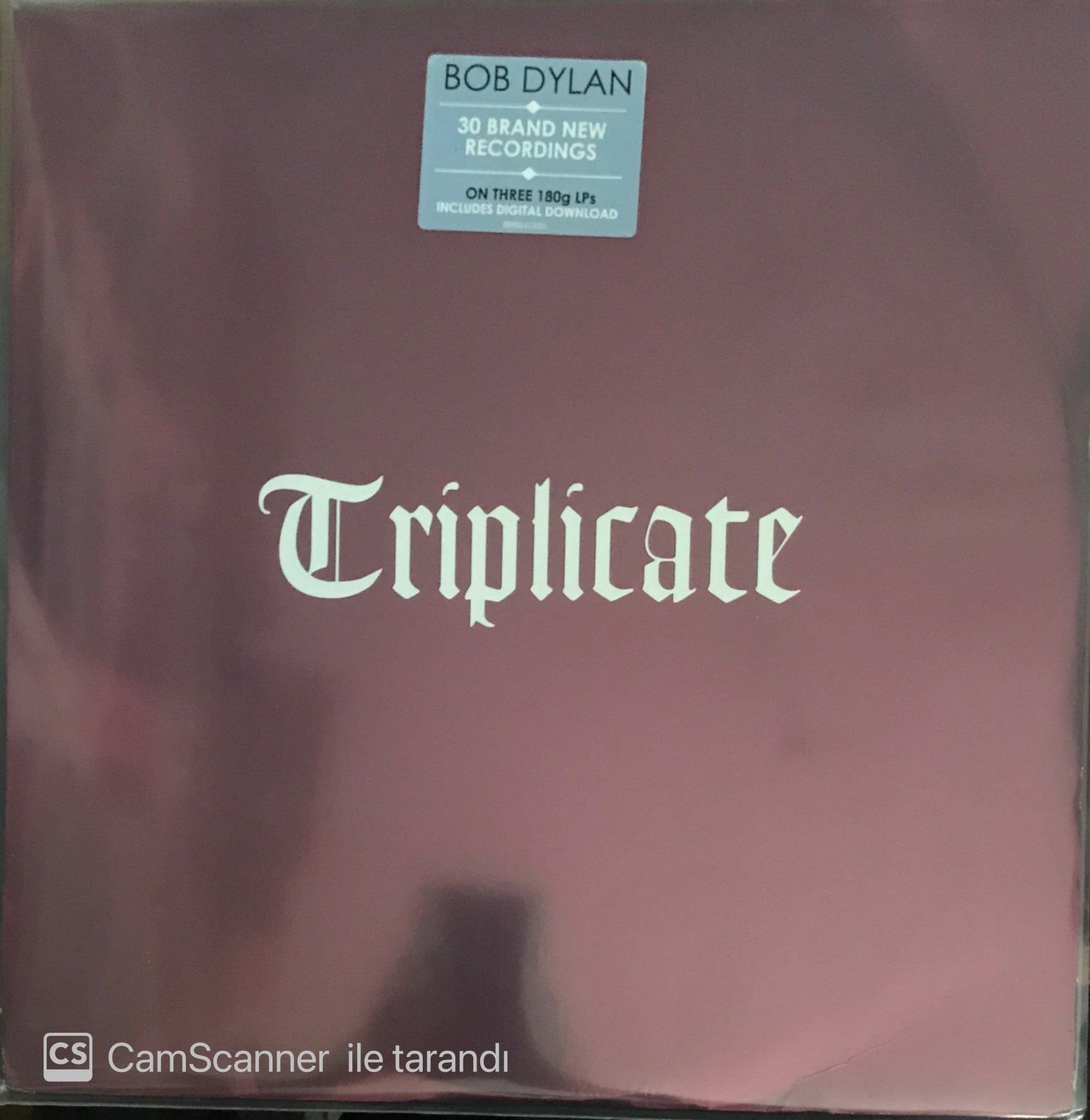 Bob Dylan Triplicate LP