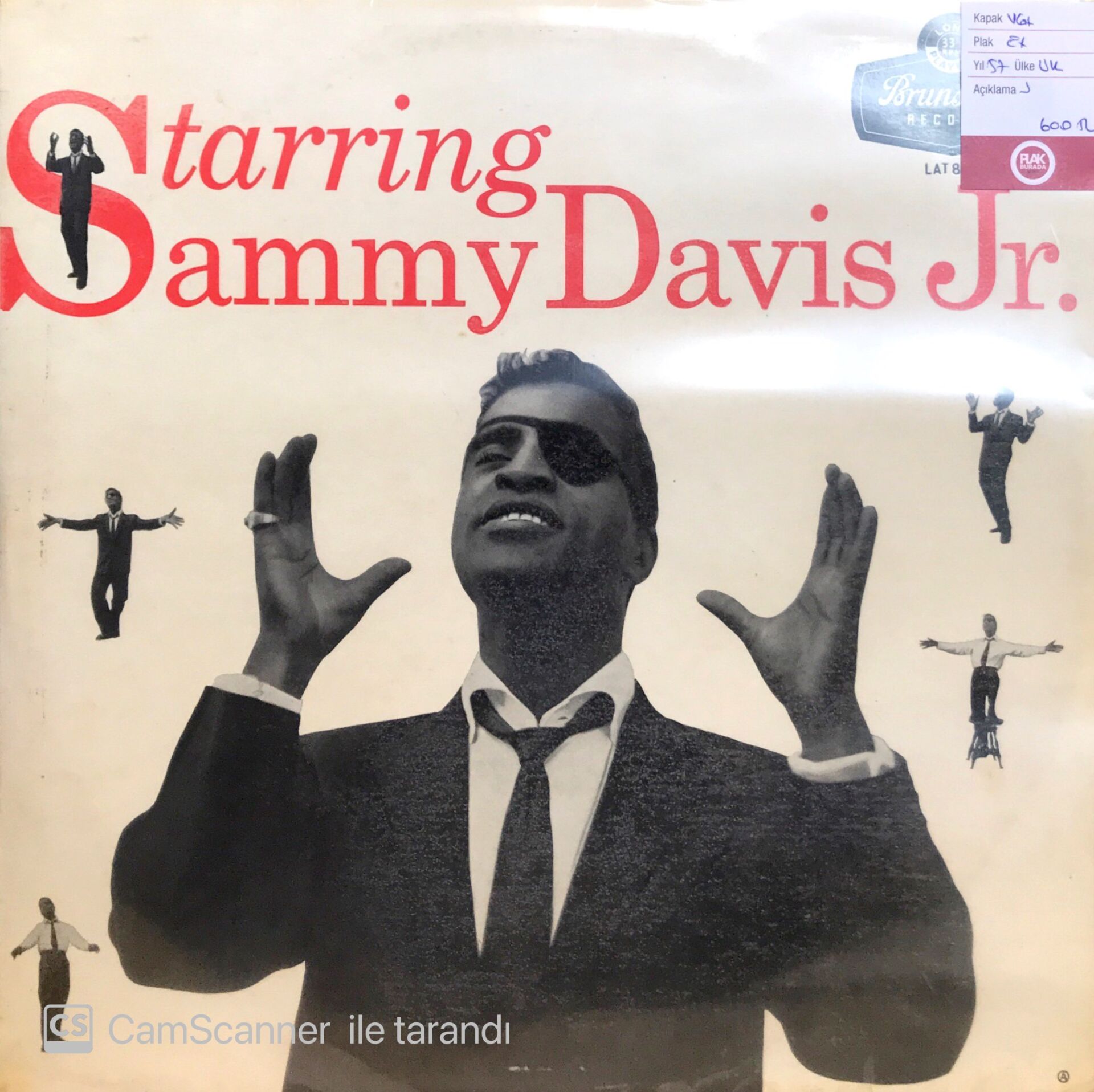 Starring Sammy Davis Jr. LP