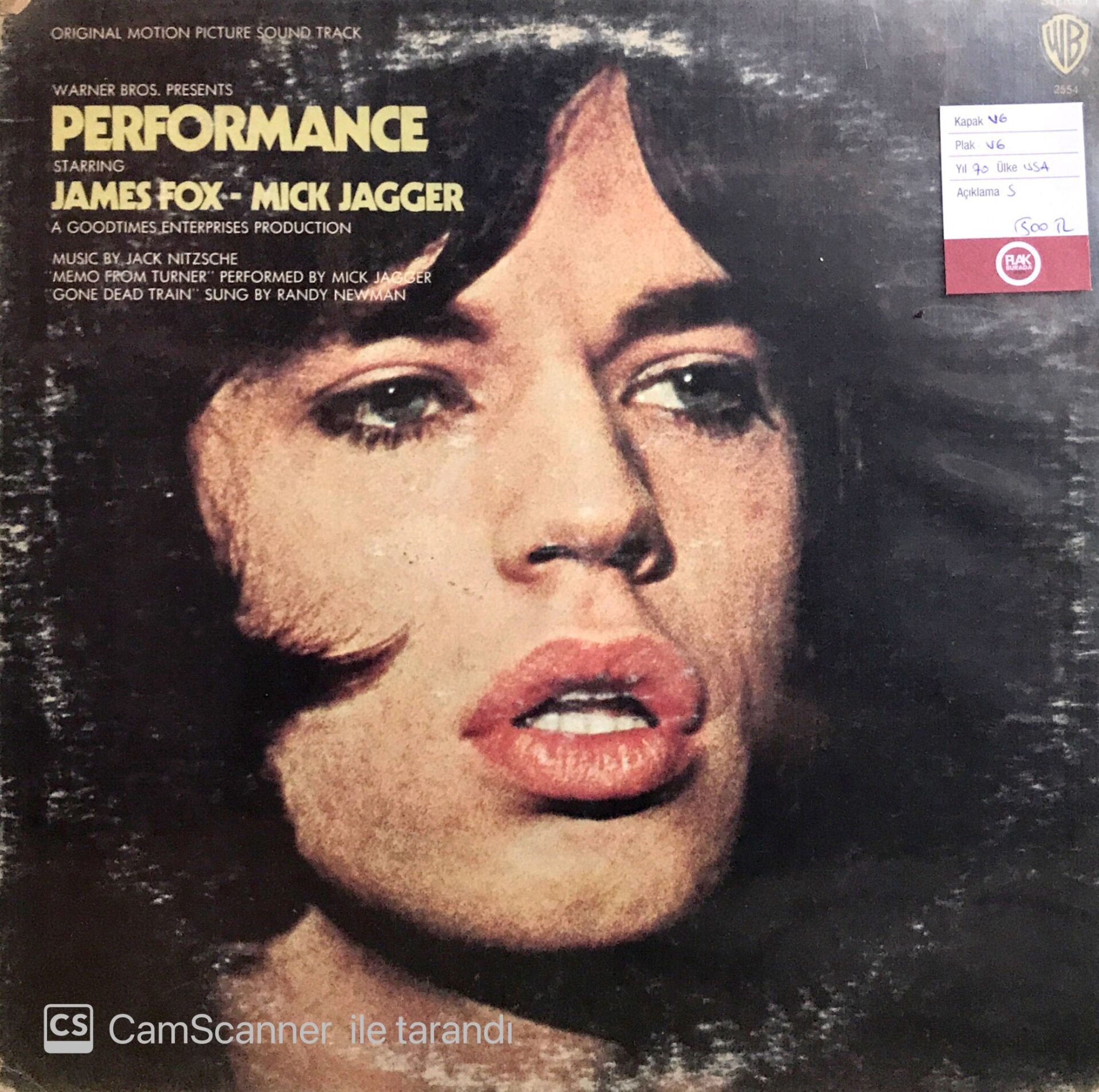 James Fox - Mick Jagger / Performance