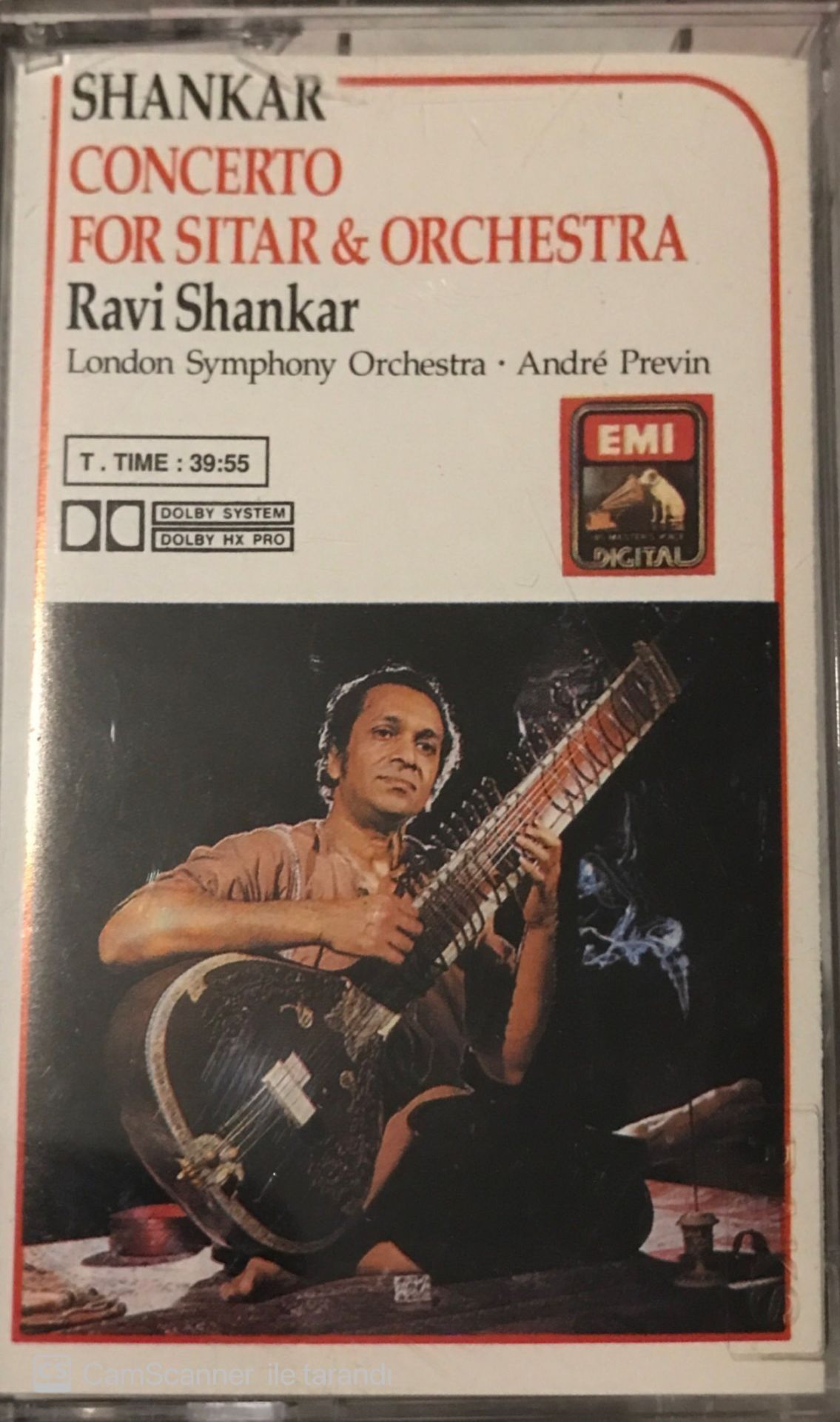 Shankar Concerto For Sitar & Orchestra Ravi Shankar KASET