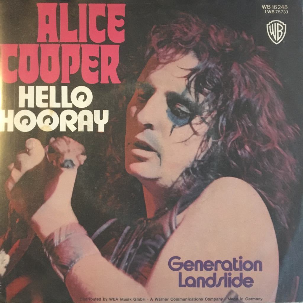 Alice Cooper Hello Hooray 45lik