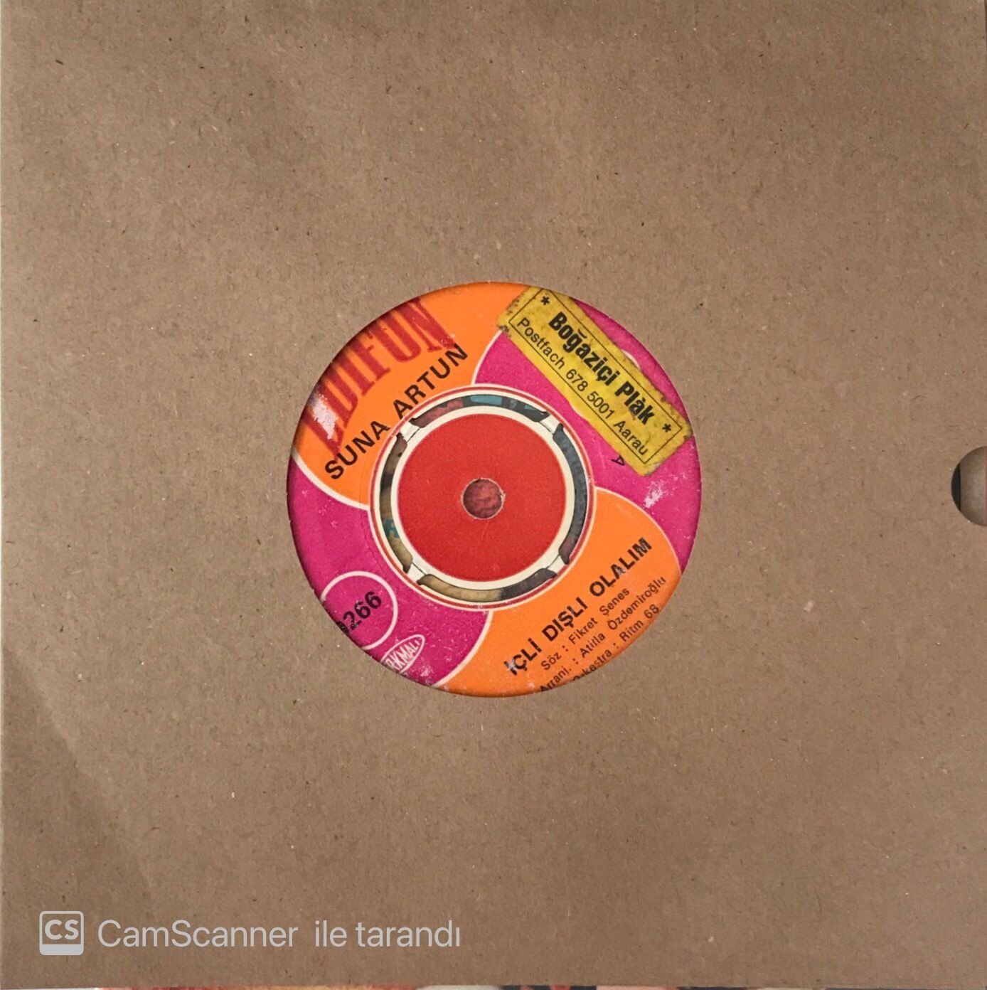 Suna Artun İçli Dışlı Olalım 45lik